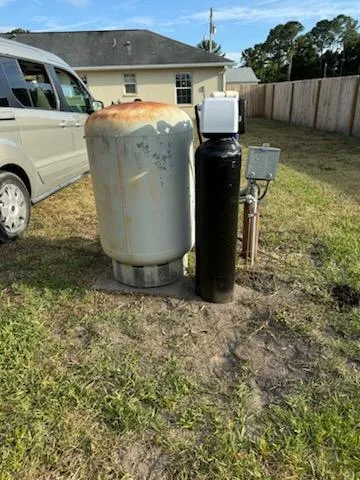Complete well water filtration system